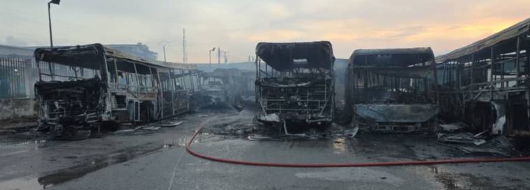 SOTRA : au moins 101 autobus impactés par des incendies et actes de vandalisme depuis 2020