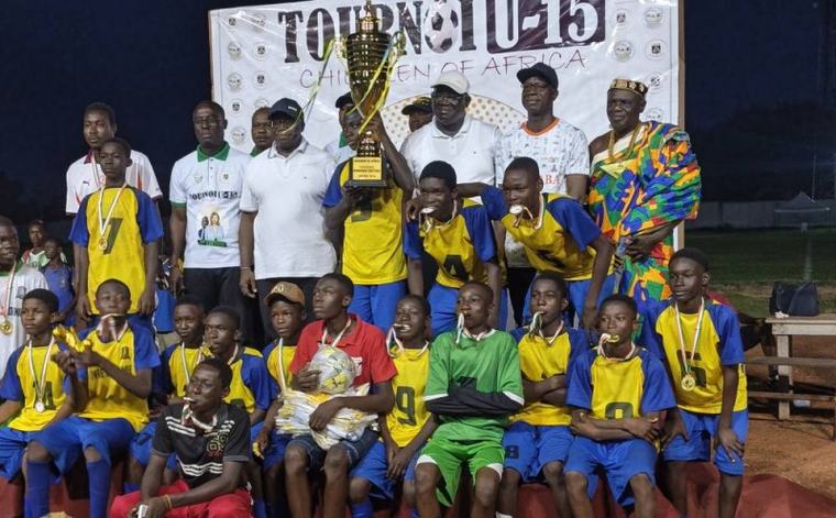 Tournoi Children of Africa : le FC Santa Maria remporte le trophée de la 1re Dame à Abengourou