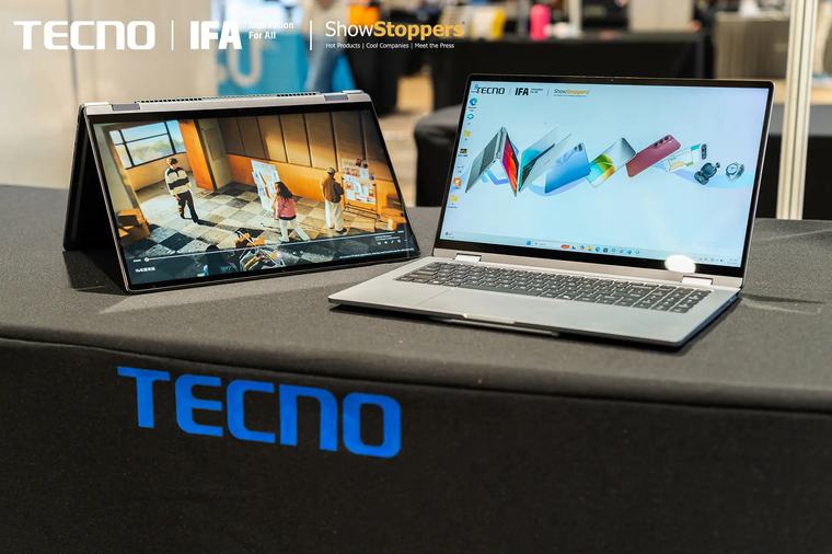 IFA 2026 : TECNO dévoile ses nouveaux MEGABOOK convertibles et confirme ses ambitions au-delà du smartphone