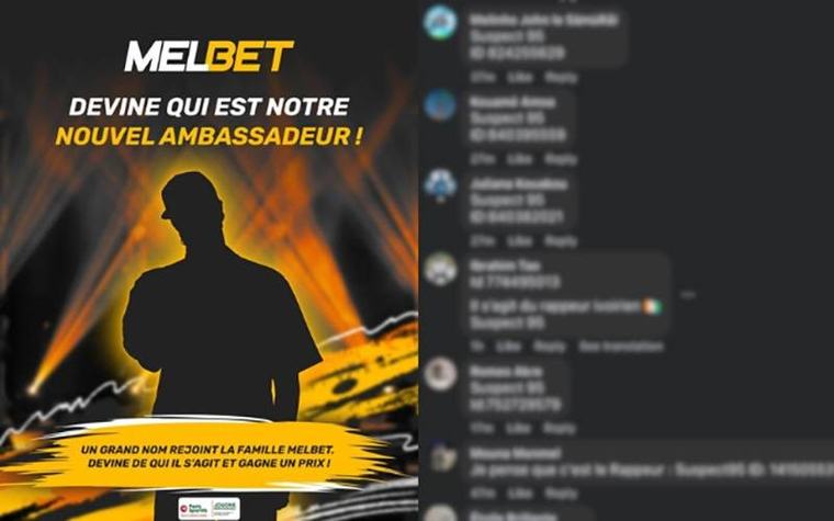 Suspense viral : les réseaux sociaux s’enflamment pour deviner qui est le nouvel ambassadeur de MELBET