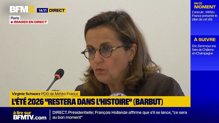 "Cet été, on a dépassé 178 fois les 40 degrés", selon Météo-France